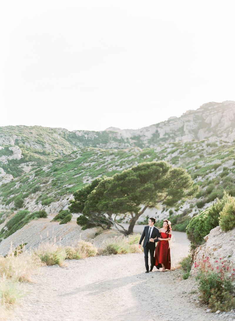Engagement photos in South Of France