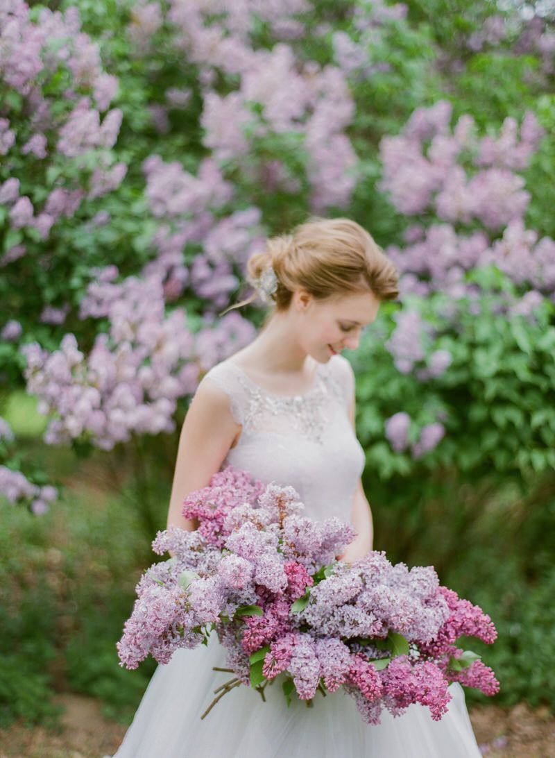 Bridal Bouquet Ideas Lilac