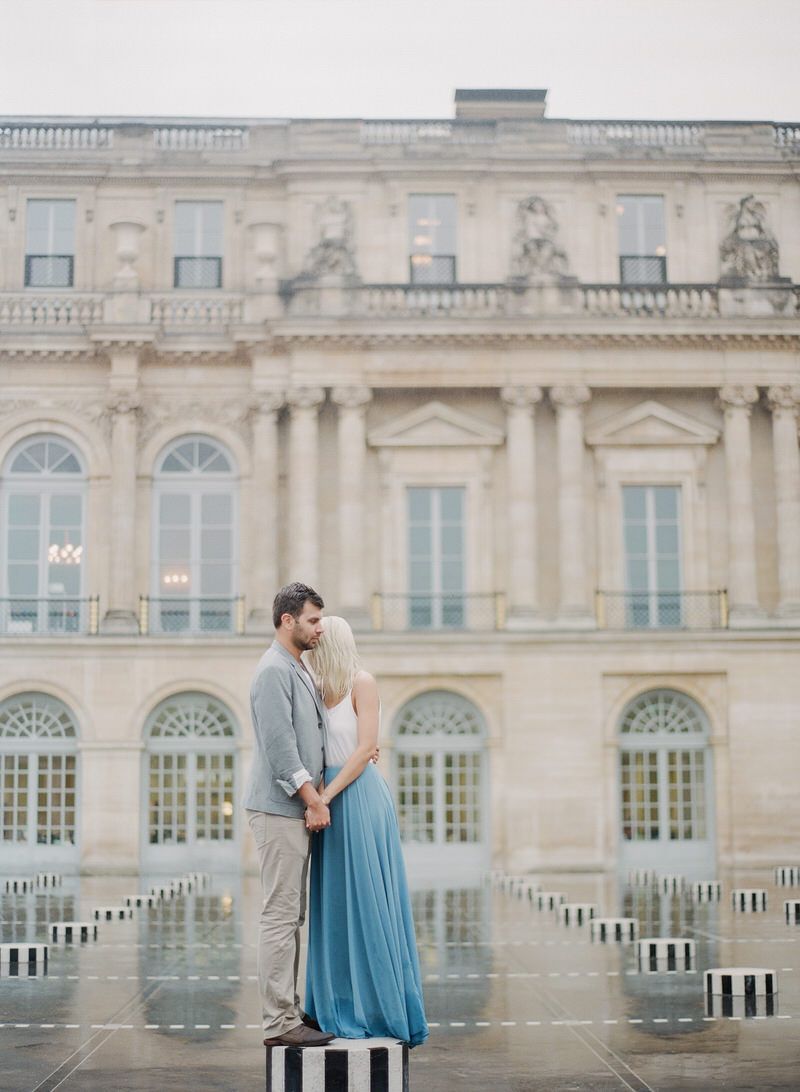 Paris Wedding Photos Palais Royal, Film Photographer l