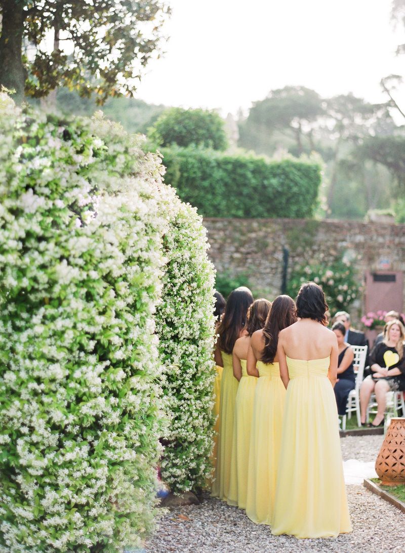Outdoor Ceremony in Tuscany