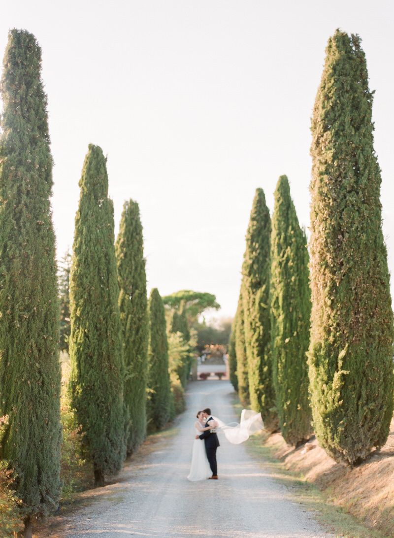 Wedding Portraits In Tuscany