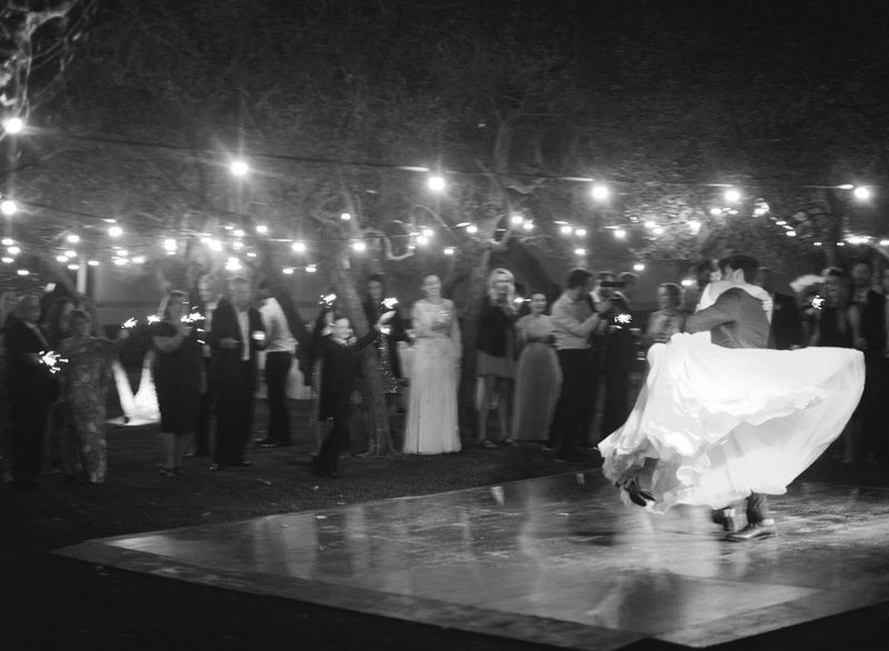 First Dance under the stars