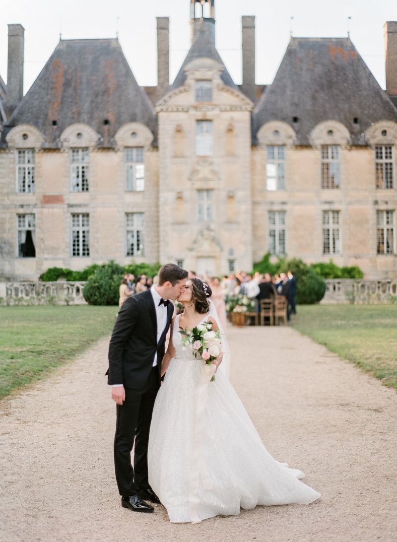 Outdoor ceremony in France