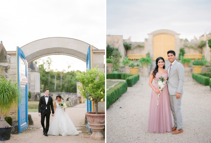 Chateau de Saint Loup Wedding Ceremony