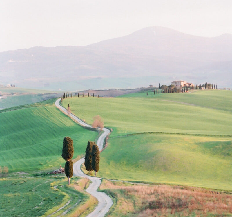 Tuscany, Val d'Orcia in Spring