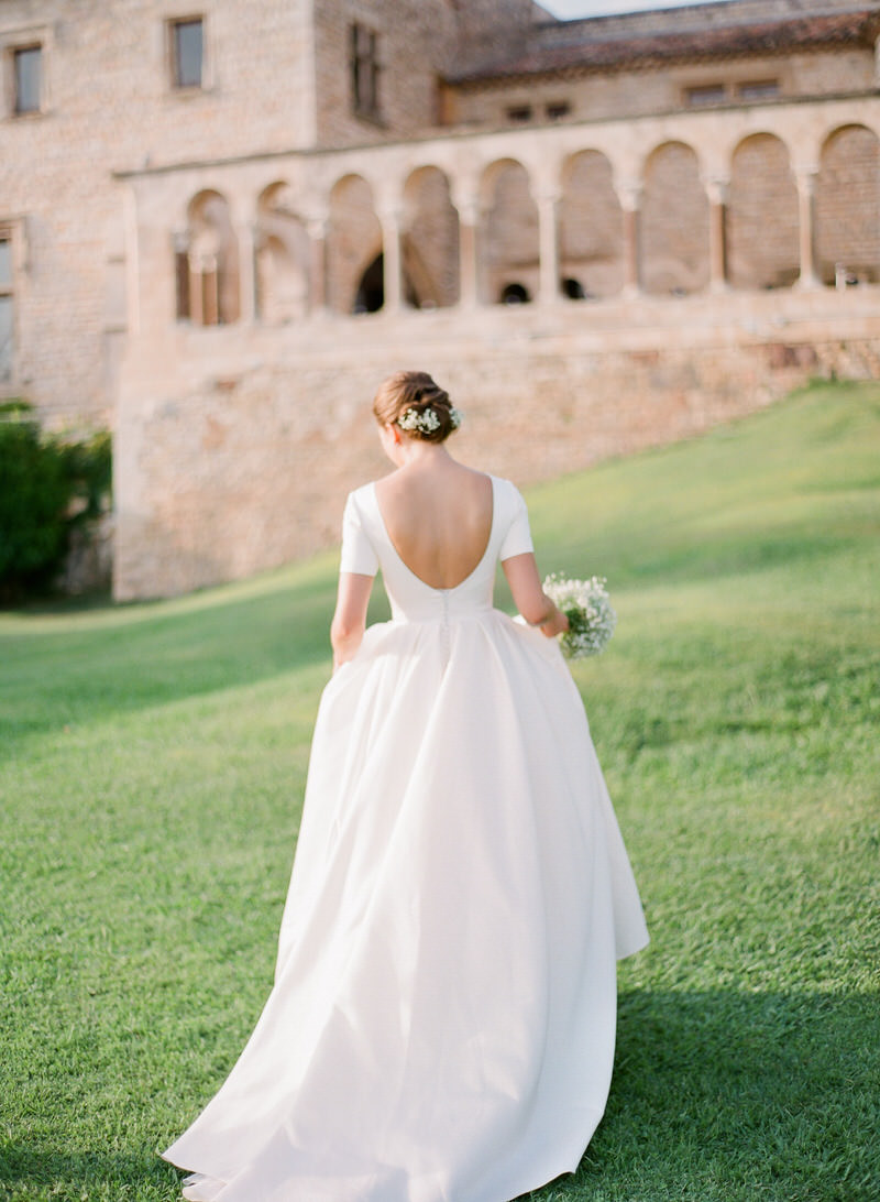 Lavender and Rose Wedding at Chateau De Castellaras