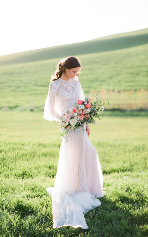 Bridal Inspiration at Luxury La Foce in Tuscany