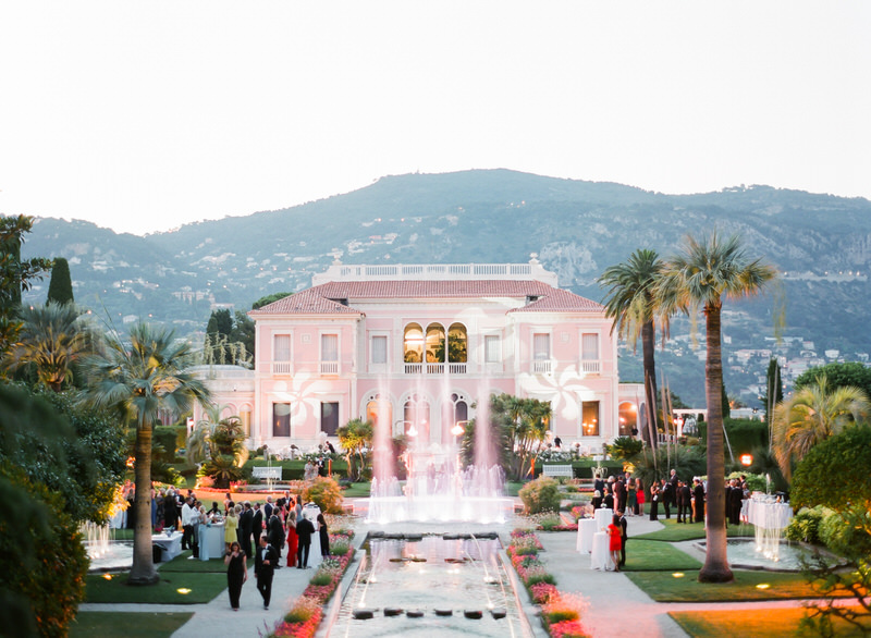 Destination Wedding at Villa Ephrussi De Rothschild