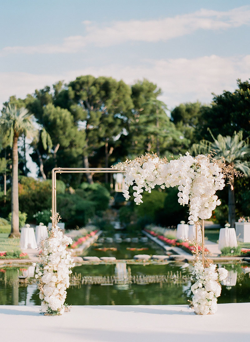 Villa Ephrussi de Rothschild Luxury Wedding