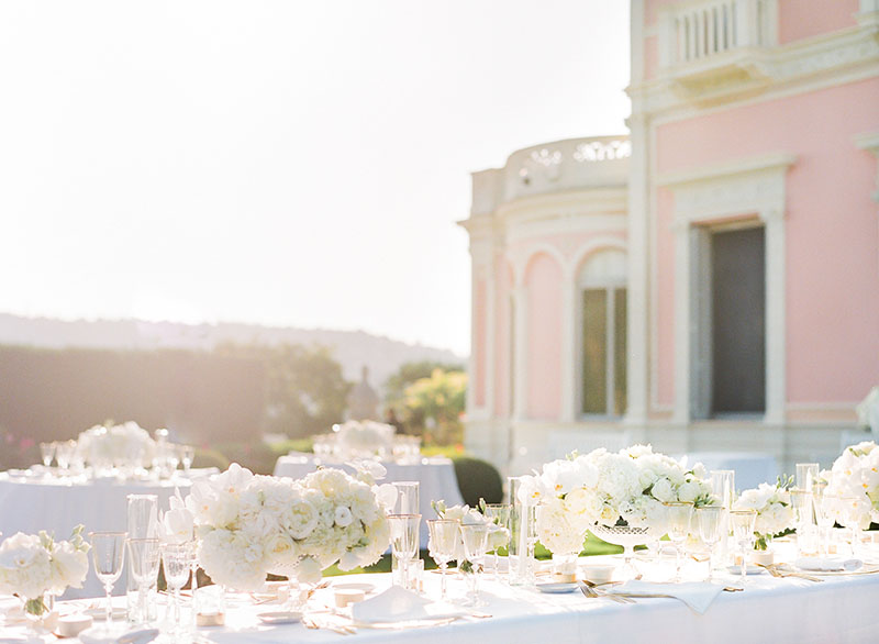 Villa Ephrussi de Rothschild Luxury Wedding