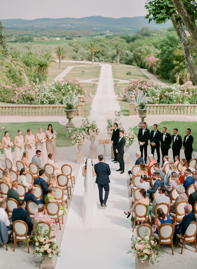 Chateau Robernier Outdoor Ceremony