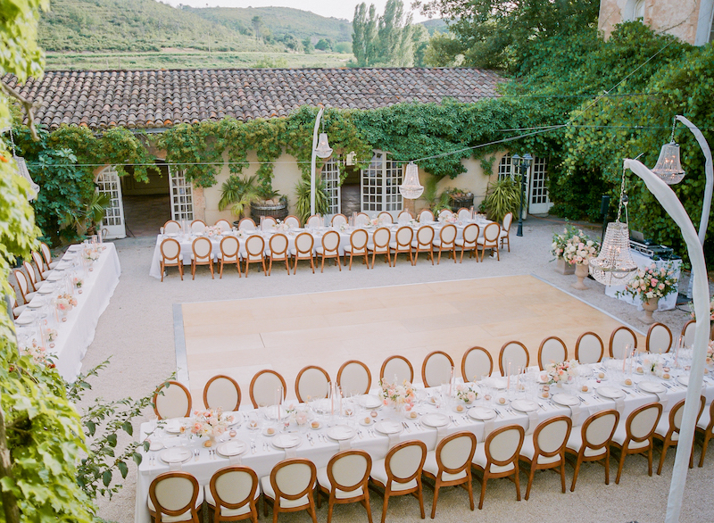 Chateau Robernier Outdoor Wedding