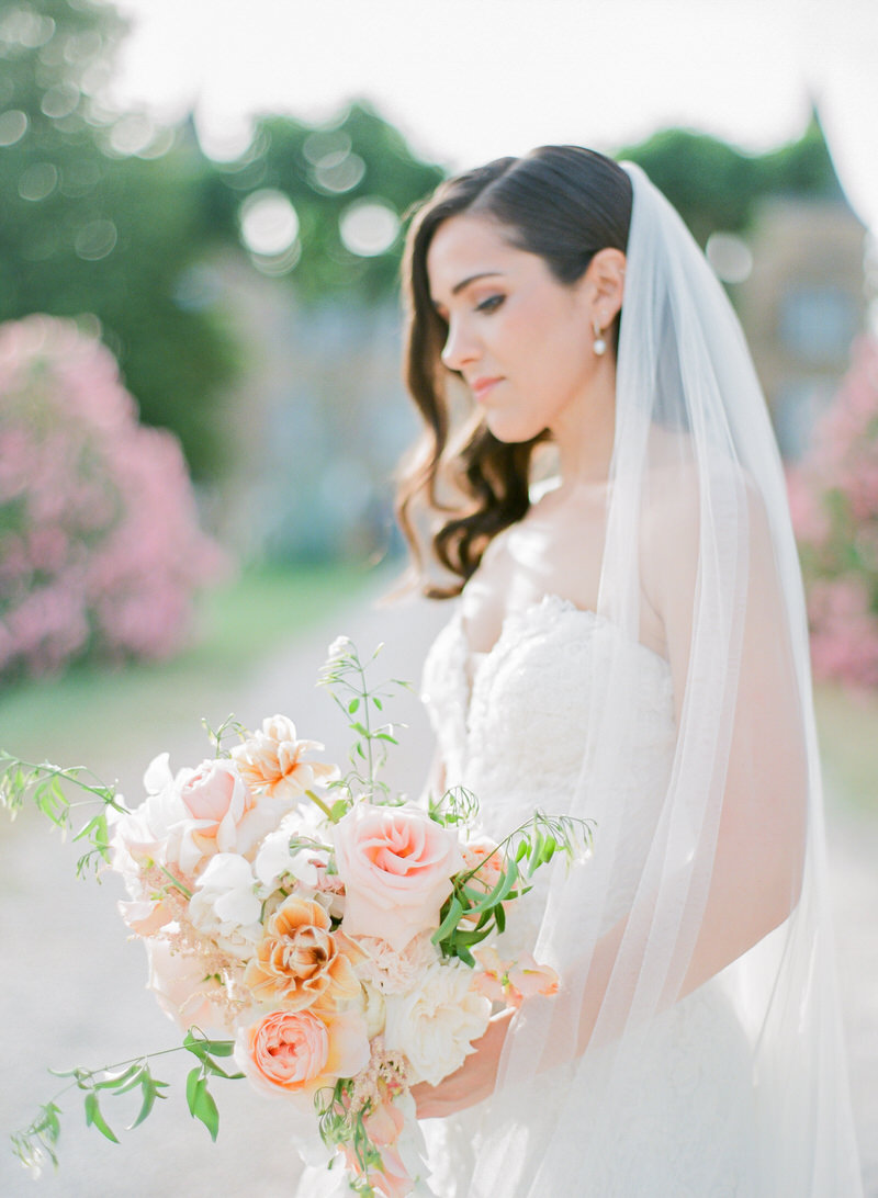 Chateau Robernier Wedding Flowers and Twig