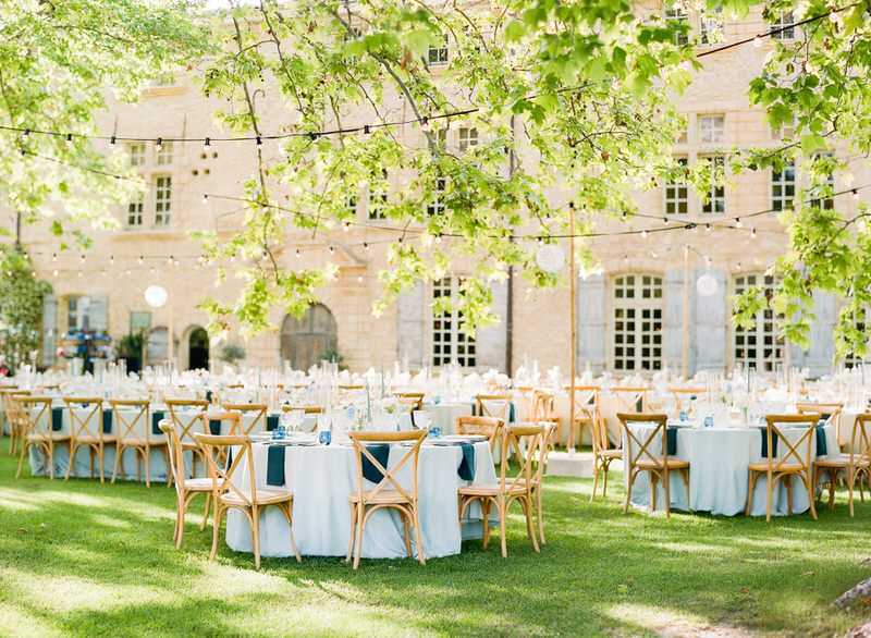 Chateau Robernier Wedding Flowers and Twig