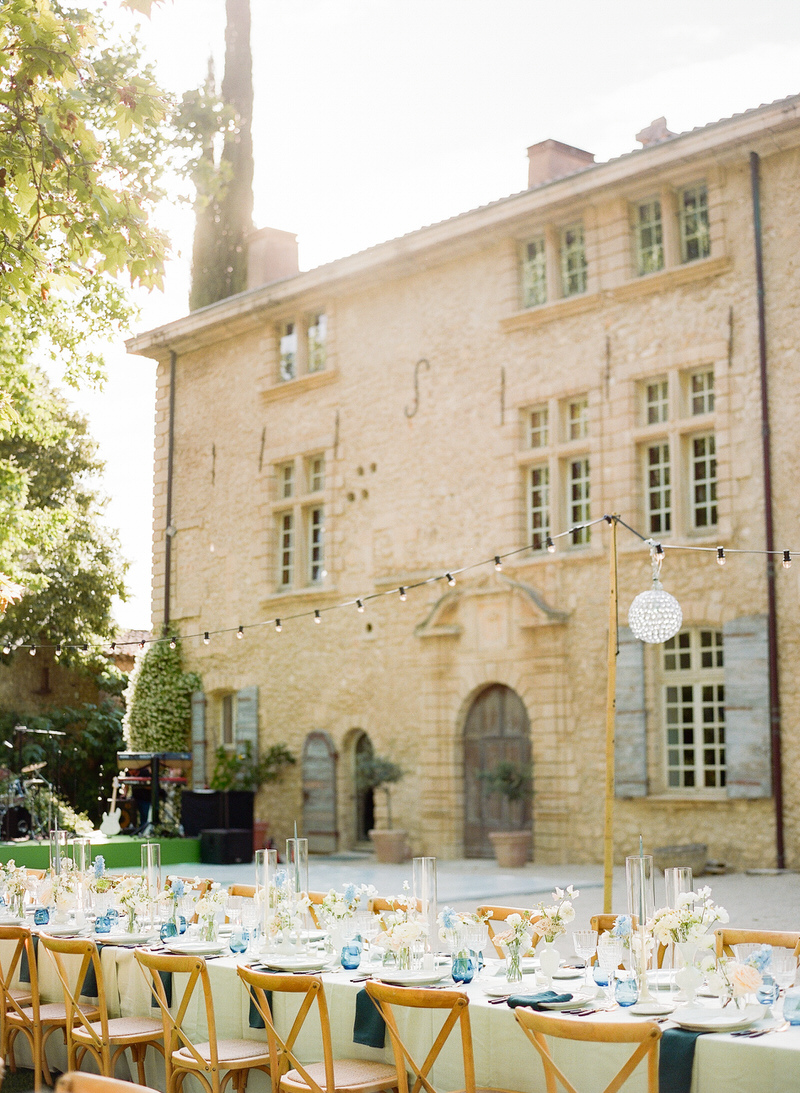 Chateau Robernier Wedding Flowers and Twig