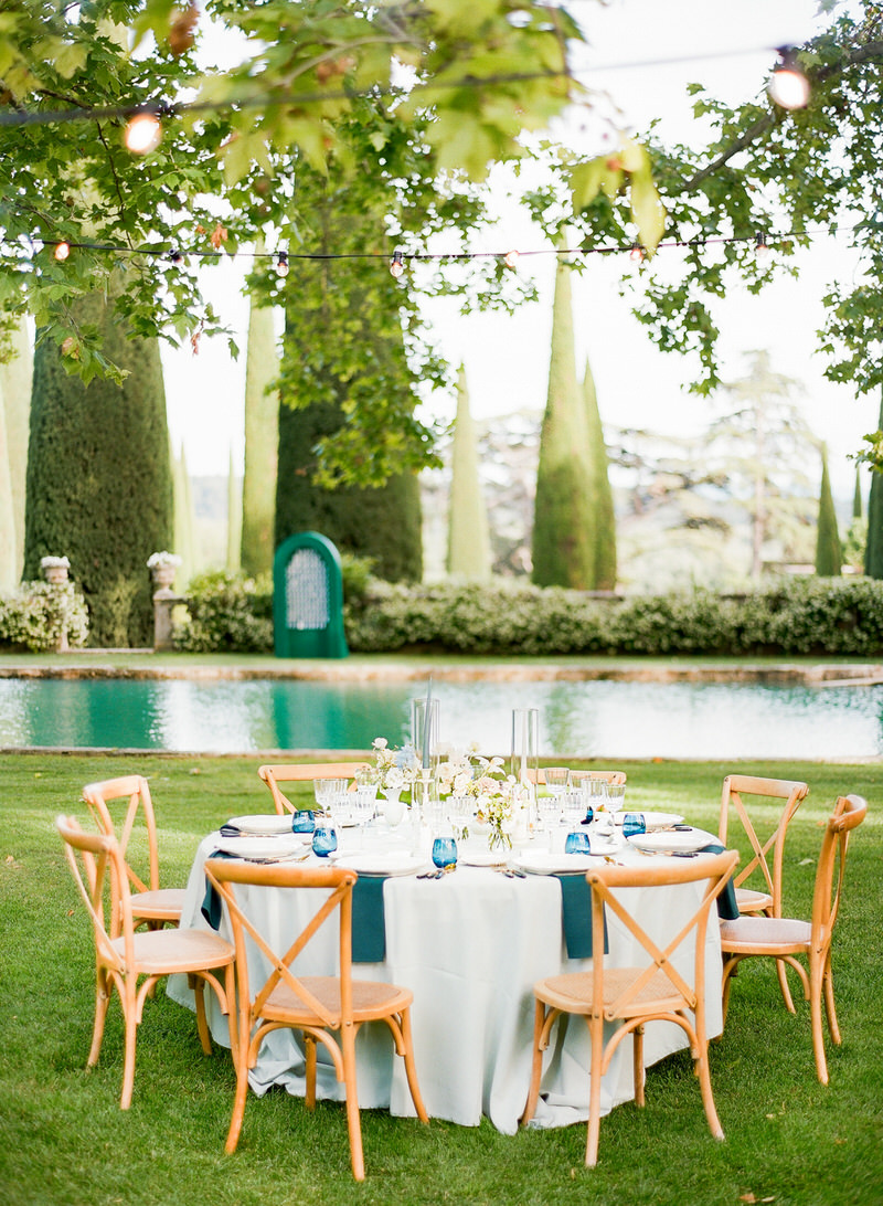 Chateau Robernier Wedding Flowers and Twig