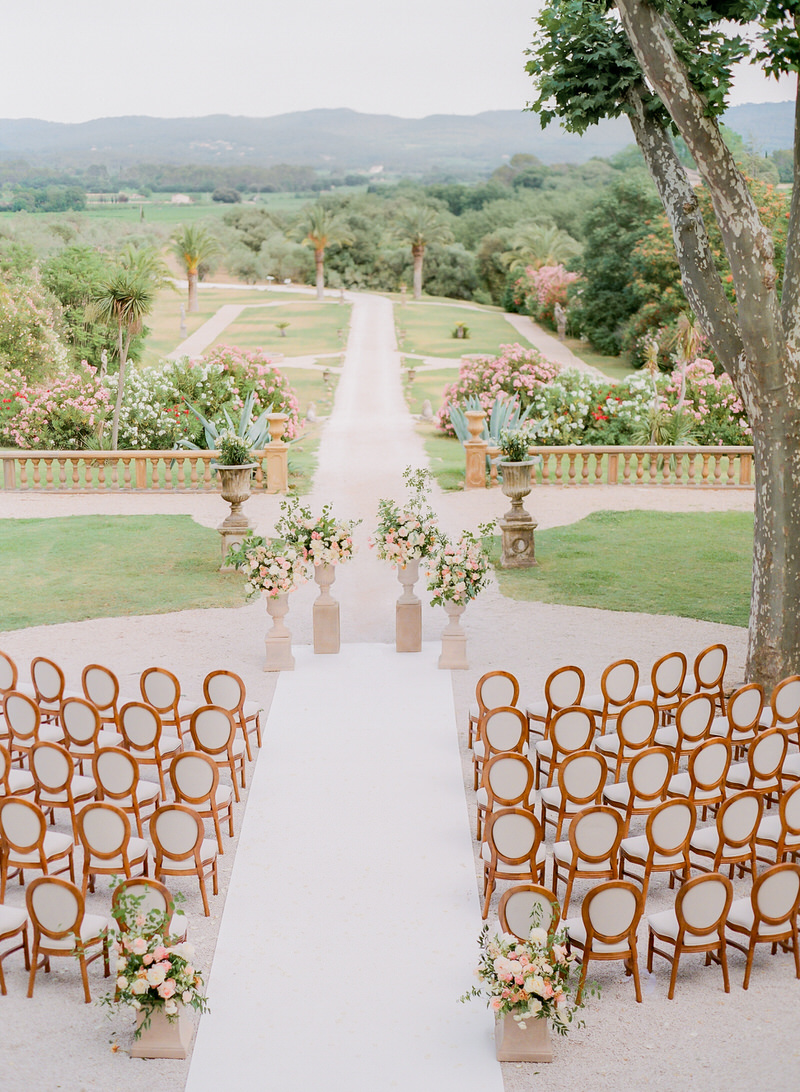 Chateau Robernier Wedding Flowers and Twig