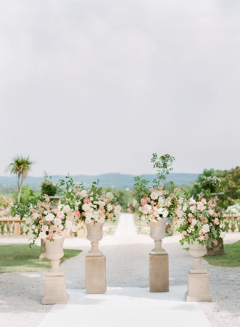 Chateau Robernier Wedding Flowers and Twig