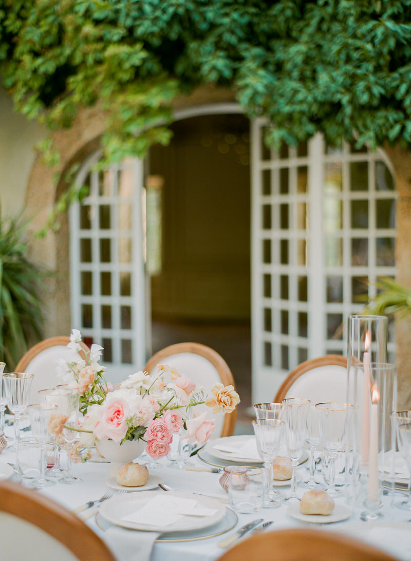 Chateau Robernier Wedding Flowers and Twig