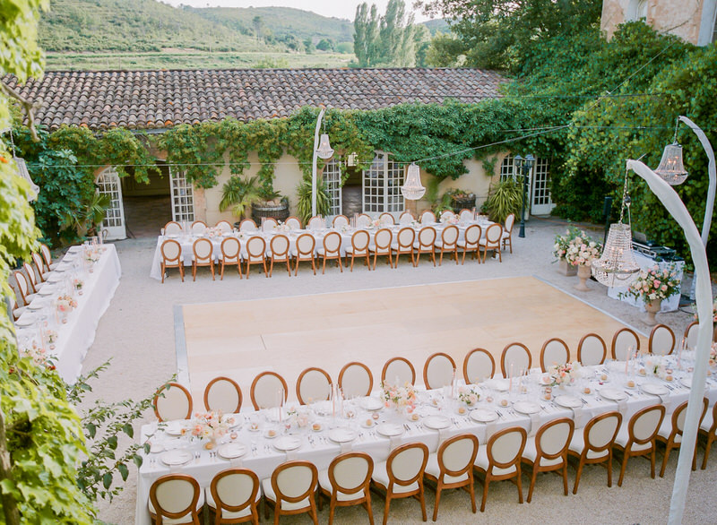 Chateau Robernier Wedding Flowers and Twig