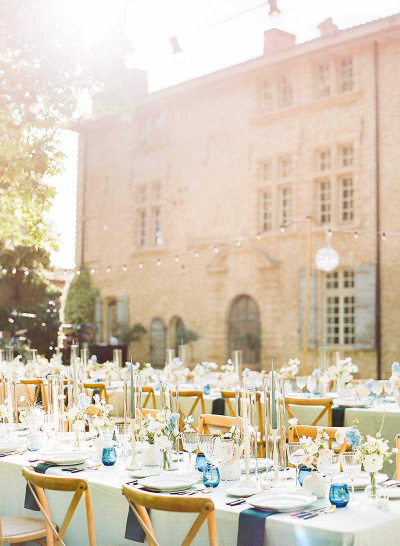 Chateau De Sannes Luxury Wedding