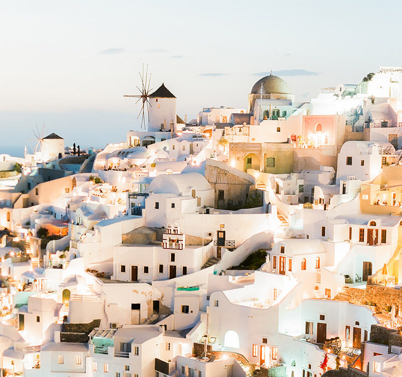 Chasing Blue: Santorini's Beautiful Views