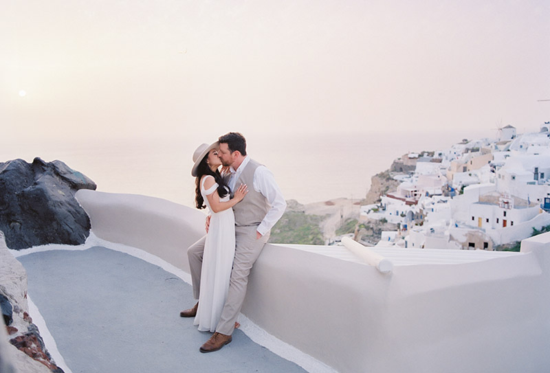 Peter and Veronika Photography Santorini Wedding