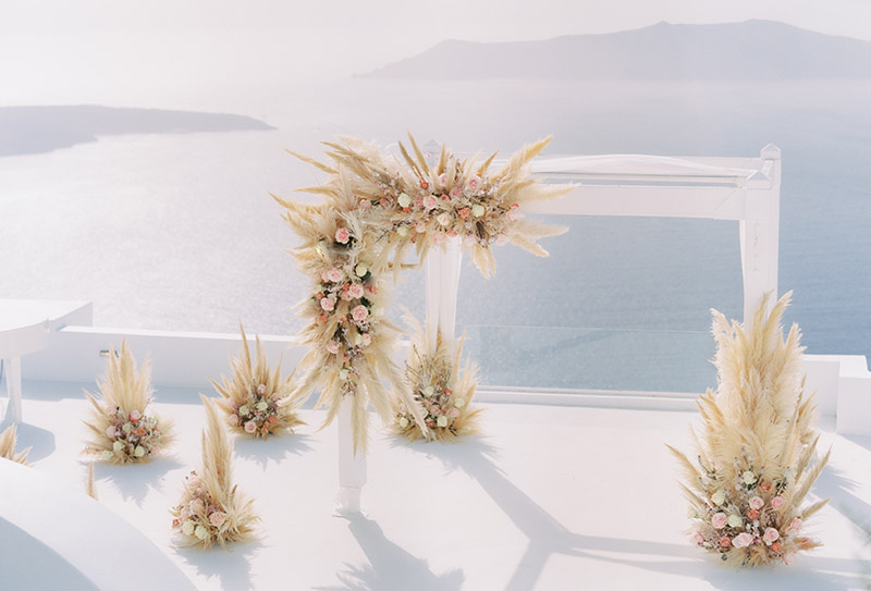 Dana Villas Santorini Wedding Peter and Veronika
