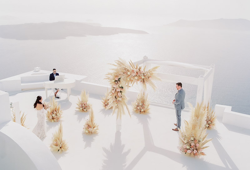 Dana Villas Santorini Wedding