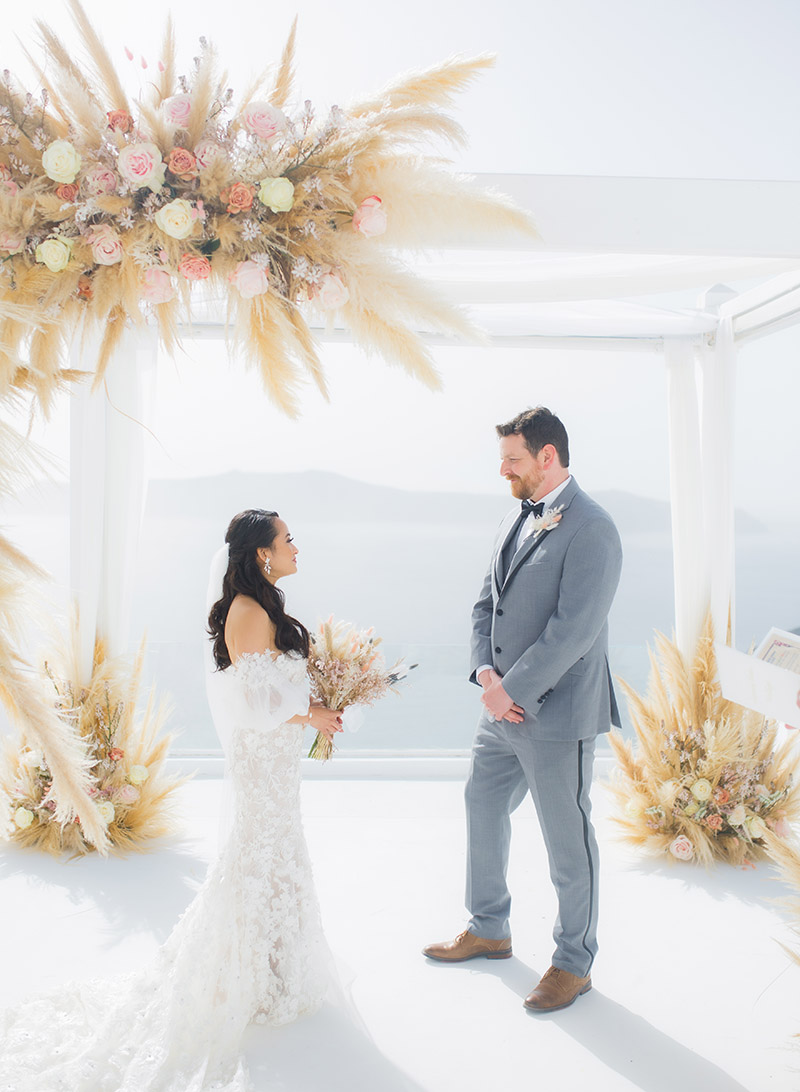 Dana Villas Santorini Wedding