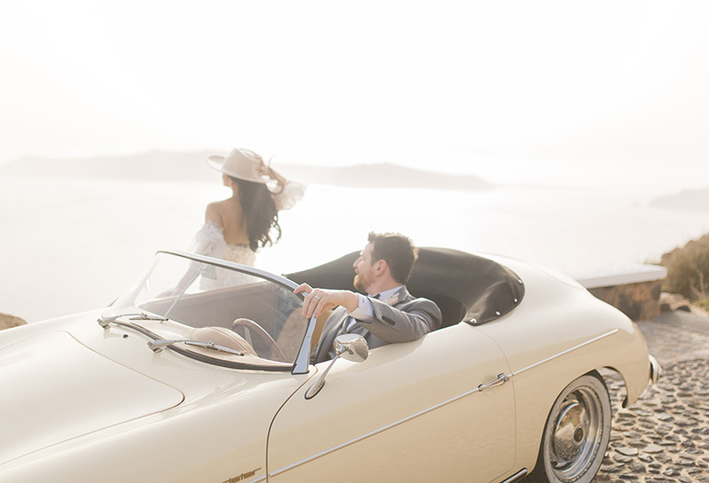 Peter and Veronika Photography Santorini Wedding