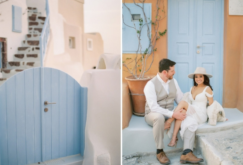 Peter and Veronika Photography Santorini Honeymoon